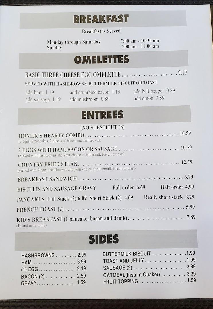 Homer's Drive In