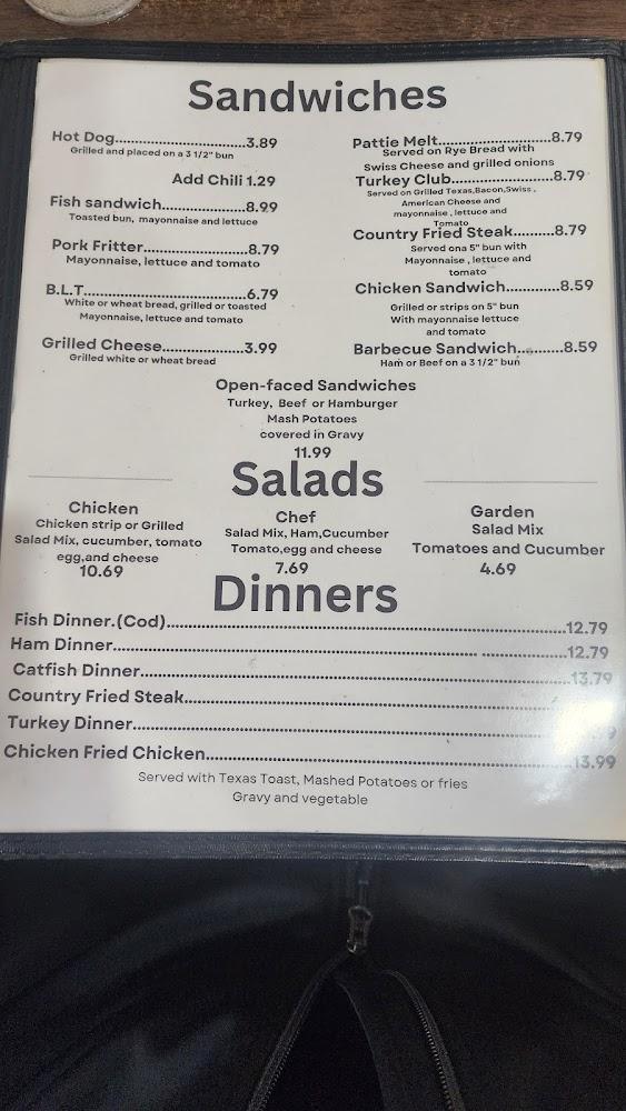 Homer's Drive In Menu image 3
